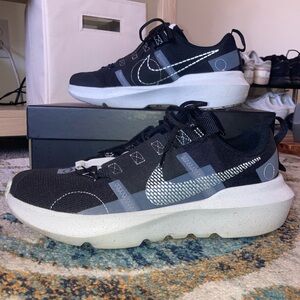 Nike Black and White Boy's Sneakers